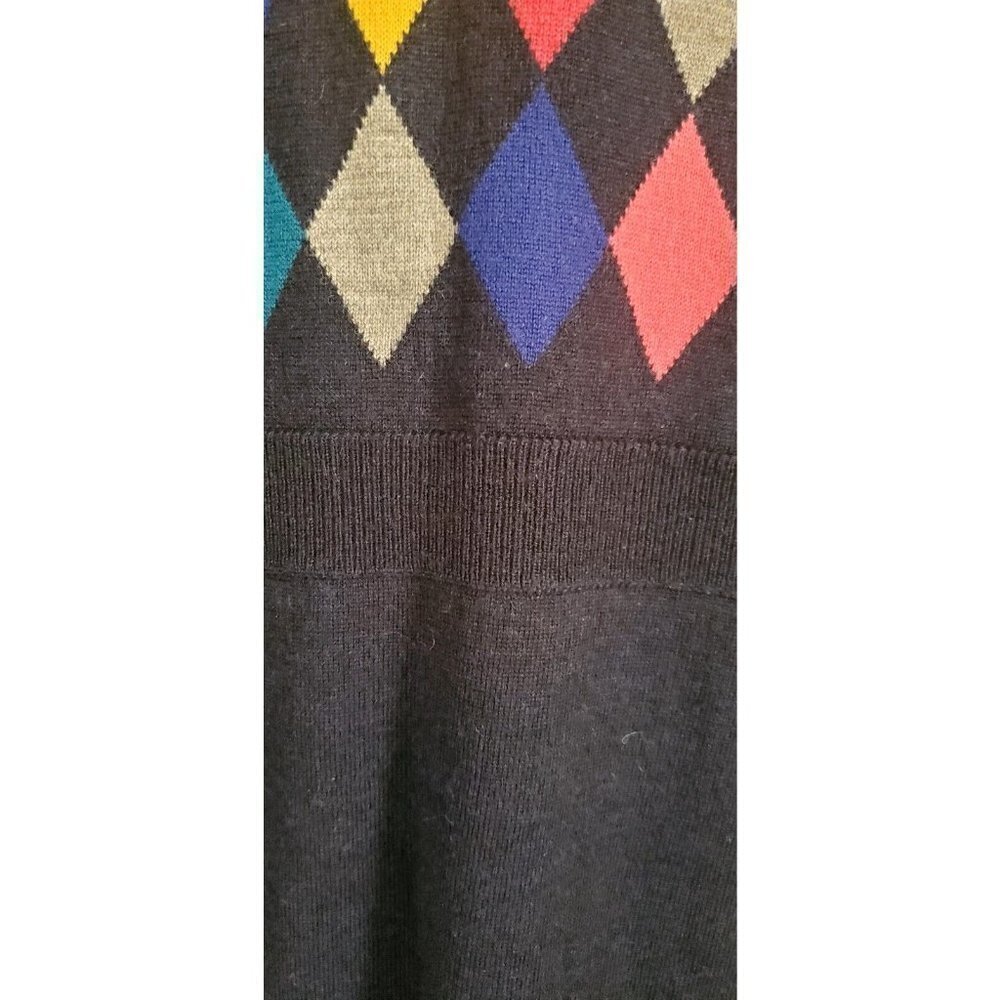 Brooks Brothers Girls Classic Sweater Argyle Dress SZ XL - Picture 6 of 8